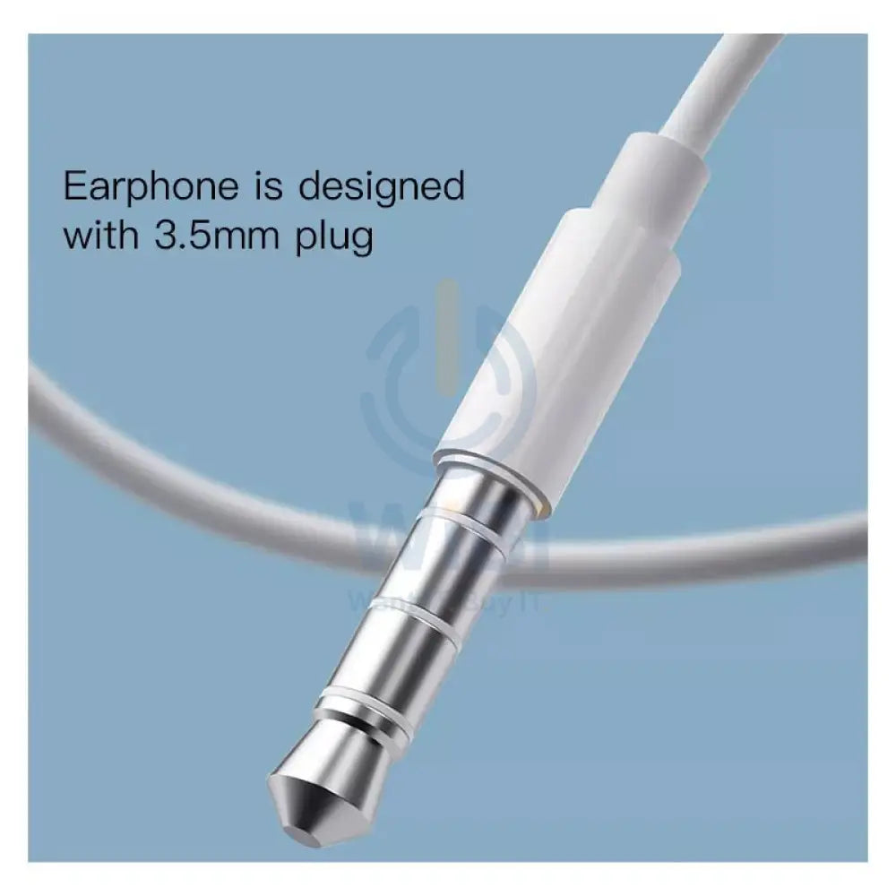 Yesido YH-30 Earphone - 3.5mm Jack / In-Ear / Wired / White