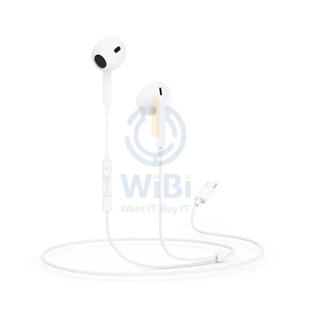 Yesido YH38 in-ear Heavy Bass wired earphone - 3.5mm / Microphone - White Accessories > Audio > Headphones