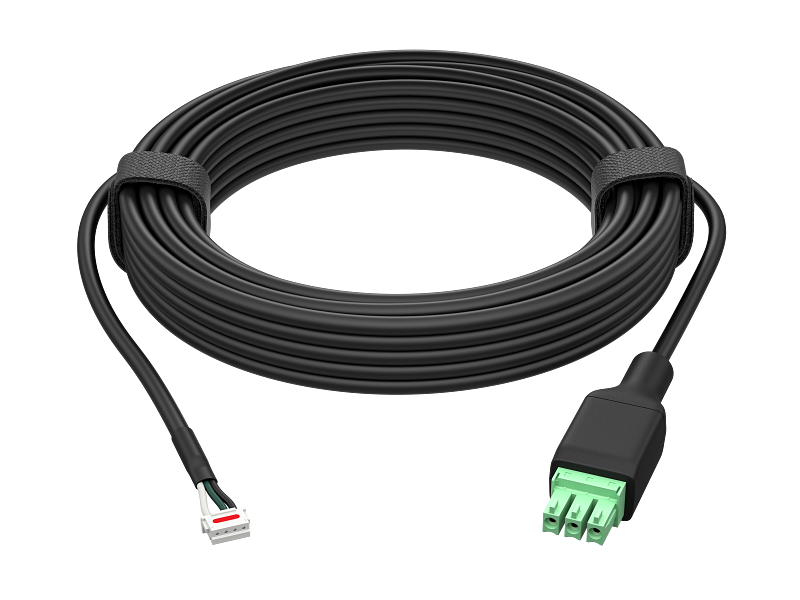 HP HP Poly Studio A2 Black Cable for Table Mic Input JST to Male Phoenix Connector - 6M / Black