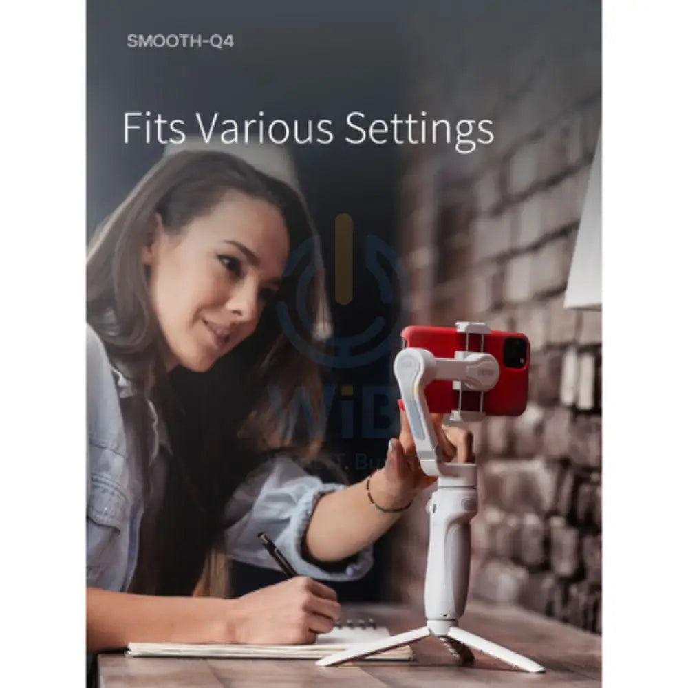 ZHIYUN Smooth-Q4 Smartphone Gimbal Stabilizer - 1200 mAh / USB-C Accessories > Cameras