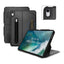 Bundle Offer - Zugu Alpha Case - iPad Air 11"/10.9" (2020-2025) / Black + Rain Design mStand Tablet Plus iPad Stand - Silver