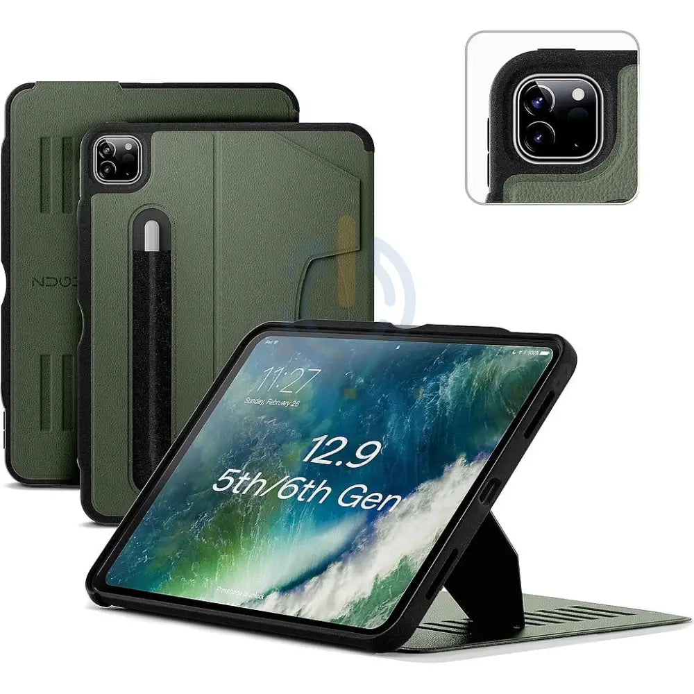 Zugu Case iPad Pro 12.9’’ Gen 6/5/4/3 (2018-2022) - Olive Green Accessories > Mobiles & Tablets > Tablets