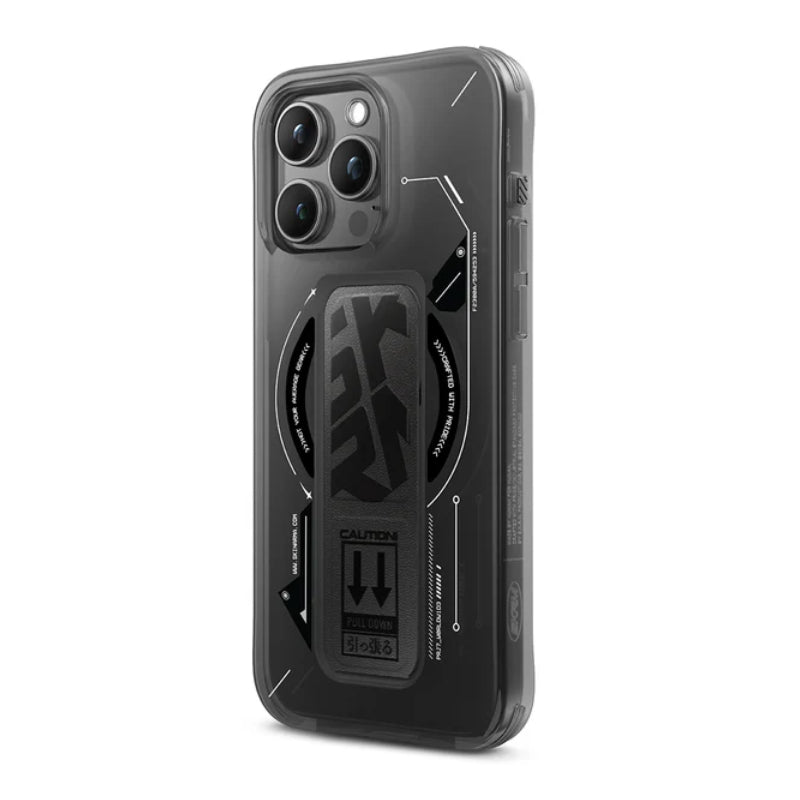 SKINARMA HELIO Mag-Charge with Grip-Stand - iPhone 16 Pro Max / Black Accessories > Mobiles & Tablets > Mobiles >