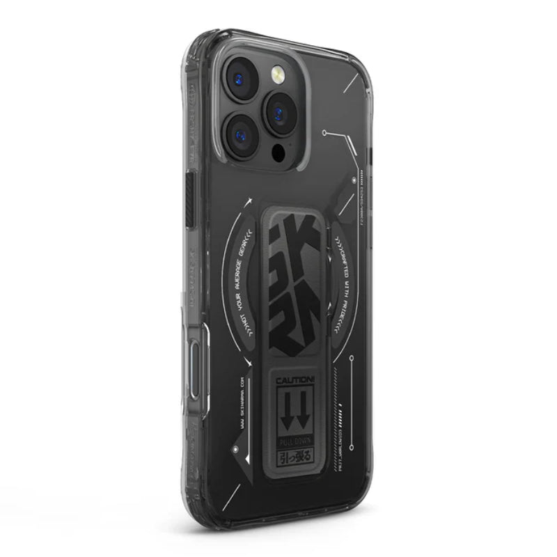 SKINARMA HELIO Mag-Charge with Grip-Stand - iPhone 16 Pro Max / Black Accessories > Mobiles & Tablets > Mobiles >
