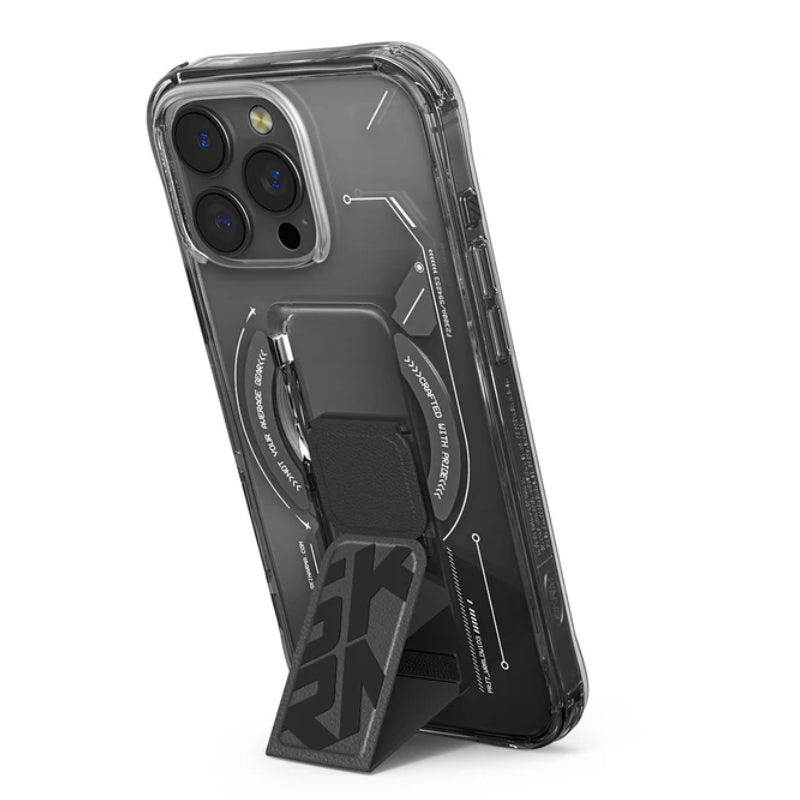 SKINARMA HELIO Mag-Charge with Grip-Stand - iPhone 16 Pro Max / Black Accessories > Mobiles & Tablets > Mobiles >